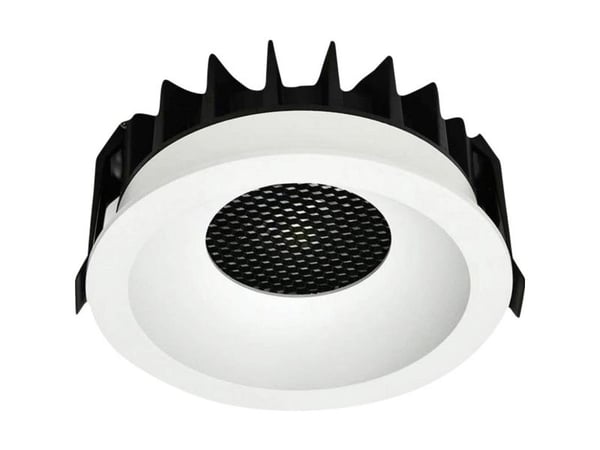 V-TAC 23676 VT-17024 LED-innbygningslys energiklasse: F (A-G) LED (RGB) 24 W hvit