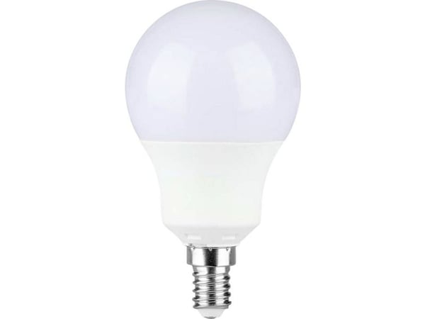 V-TAC 21114 LED (RGB)-lampe EEK F (A - G) E14 8,5 W = 60 W varmhvit (Ø x H) 60 mm x 108 mm 1 stk