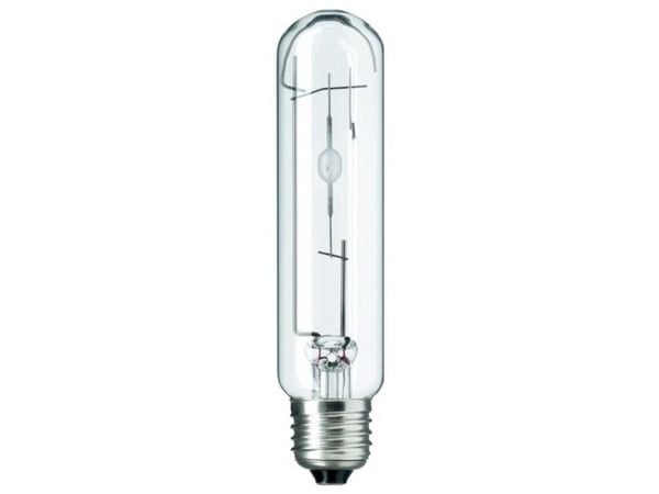 Philips halogenmetalldamp 18561100 152 mm E27 53,0 W energiklass: F (A-G) varmvit rörform 1 st