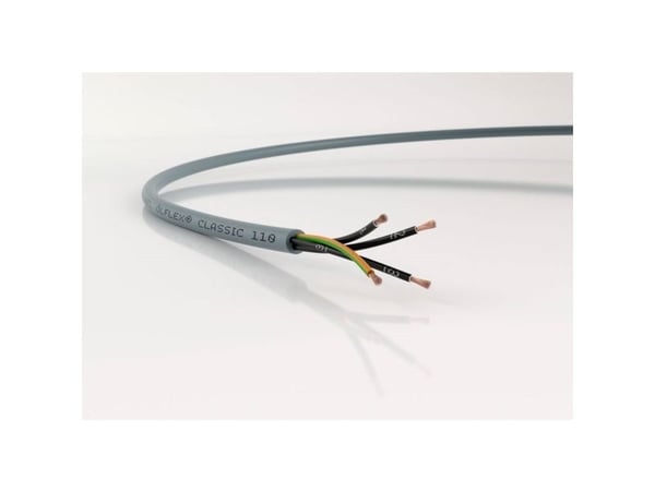 Lapp ÖLFLEX 1119902, 100 m, Kopper, Gjennomsiktig, Hvit, Fortinnet kobber, PVC, 29 kg/km