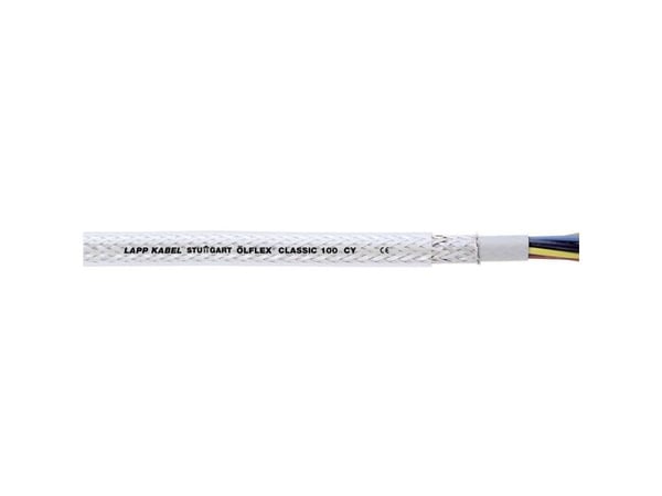Lapp ÖLFLEX CLASSIC 100 CY, Kabel för medelhög spänning, Grå, Polyvinylklorid (PVC), Polyvinylklorid (PVC), Koppar, 1.5 mm ²