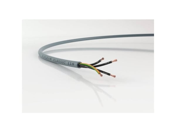 Lapp ÖLFLEX 1119326, 50 m, Kopper, Gjennomsiktig, Hvit, Fortinnet kobber, PVC, 374,4 kg/km