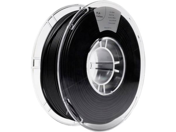 Maertz PMMA-1023-002 PLA Carbon filament, varmebestandig, høy grad av stivhet, 2,85 mm, 1000 g, sort, 1 stk