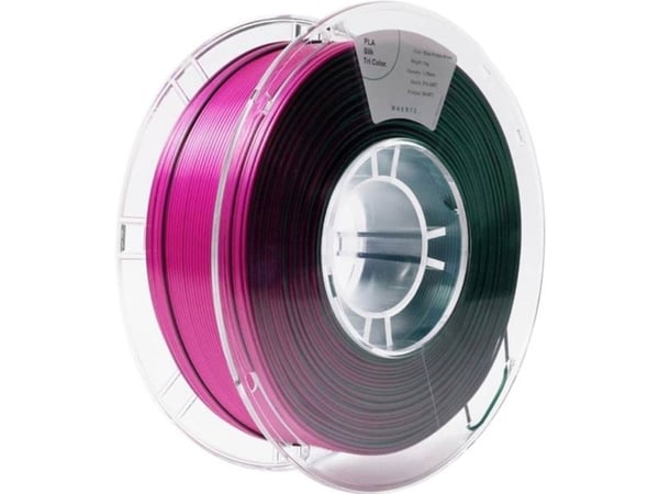 Maertz PMMA-1022-001 filament PLA-silke glinsende 1,75 mm 1000 g blå, lilla, grønn 1 stk Maertz PMMA-1022-001 filament PLA-silke glinsende 1,75 mm 1000 g blå, lilla, grønn 1 stk