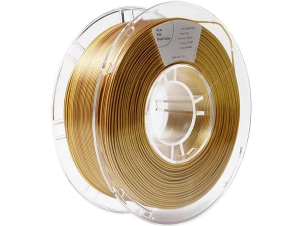 Maertz PMMA-1021-003 PLA-filament silke glinsende 1,75 mm 1000 g kobber/gull (1 stk)