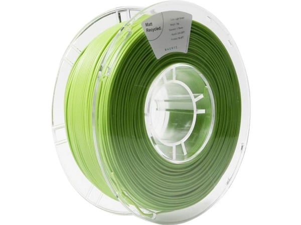 Maertz PMMA-1014-007 PMMA-1014-007 filament PLA matt resirkulert PLA, matt 1,75 mm 1000 g lysegrønn - 1 stk