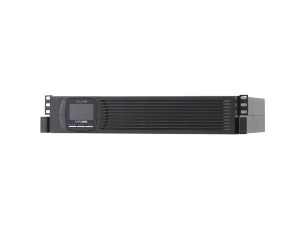 Online USV X1000R - UPS (kan monteres i rack) - AC 230 V - 1000 watt - 1000 VA - 9 Ah - RS-232, USB - utgangskontakter: 8 - 2U - 19"