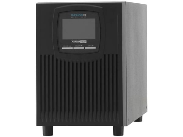 Online USV XANTO 1500 - UPS - AC 230 V - 1500 watt - 1500 VA - 9 Ah - RS-232, USB - utgangskontakter: 4