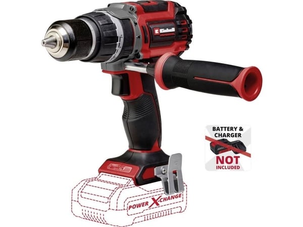 Einhell Professional trådløs slagboremaskin TP-CD 18/70 Li-i BL - Solo, 18 volt sort/rød, uten batteri og lader - SOLO