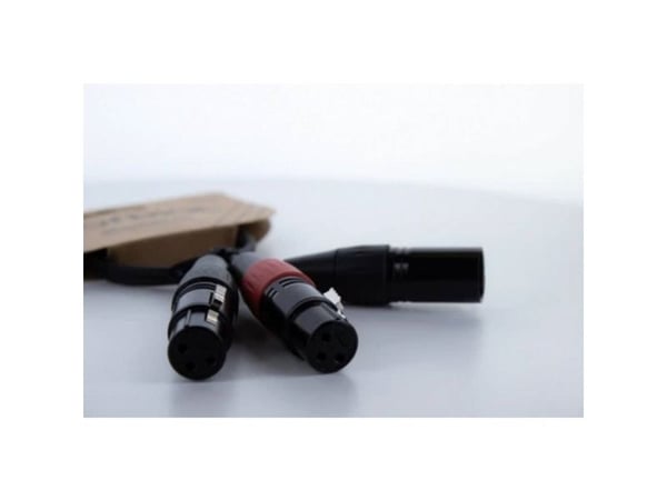 Cordial EY 0.3 MFF, XLR (3-pin), Hankjønn, 2 x XLR (3-pin), Hankjønn, 0,3 m, Svart