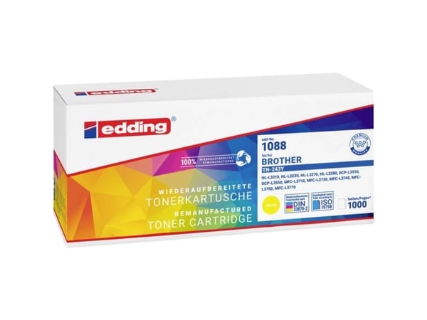 Edding EDD-1088, 1000 sivua, Keltainen, 1 kpl