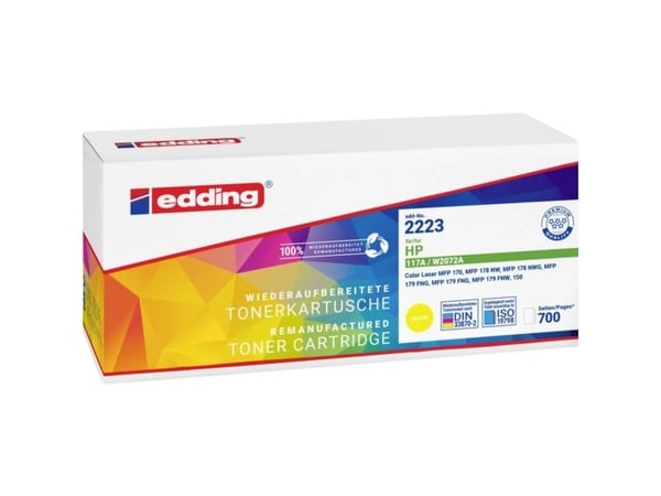 Edding EDD-2223, 700 sivua, keltainen, 1 kpl