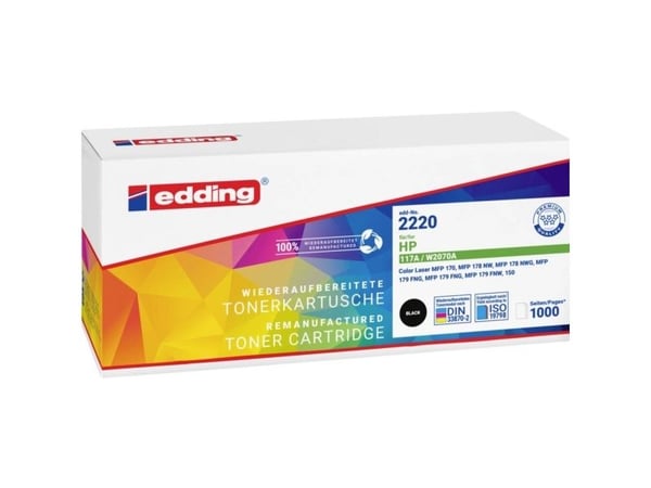 Edding EDD-2220, 1000 sivua, musta, 1 kpl