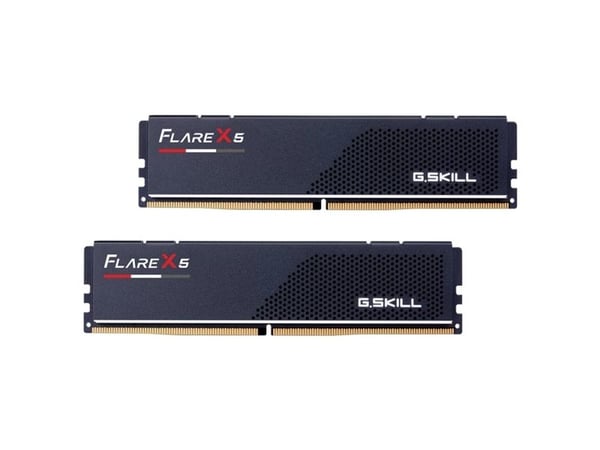 G.Skill Flare X5 - DDR5 - sett - 64 GB: 2 x 32 GB - DIMM 288-pin lav profil - 6000 MT/s / PC5-48000 - CL28 - 1.40 V - ikke-bufret - ikke-ECC - matt...