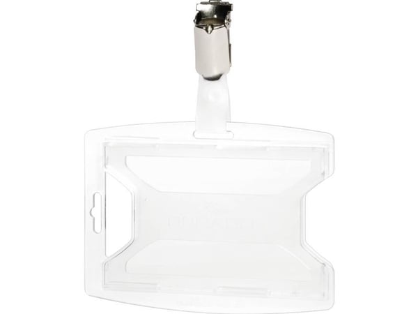 Durable 896219, Merkeholder, Landskap/portrett, Polypropylen (PP), Gjennomsiktig, 8,5 cm, 5,4 cm