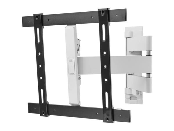 One For All WM6454, 81,3 cm (32"), 195,6 cm (77"), 200 x 100 mm, 400 x 400 mm, 0 - 6°, Sort, Hvit