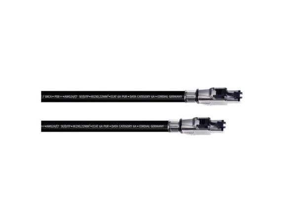 Cordial CSE HH 6A PUR, 10 m, Cat6a, SF/UTP (S-FTP), RJ-45, RJ-45, Lajittelu