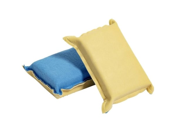 HP bilpleie 71217 kunstlæder-svamp duo vinter anti-drypp Beige, Brun 1 stk