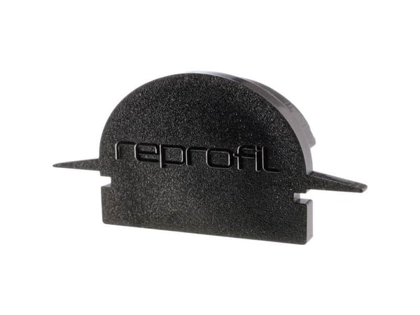 Deko Light 979632 endekapsel R-ET-01-15 sett 2 stk svart profil endekapsel i plast (L x B x H) 30 x 6 x 16 mm 1 stk