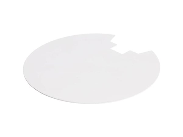 Deko Light 930334 bakdeksel hvit for serie Uni II for 3-faset skinne-systemkomponenter signalhvit (RAL 9003)