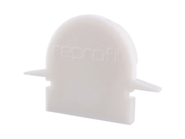 Deko Light 979620 endekappe R-ET-01-08 sett 2 stk, hvit profil-endekappe i plast (L x B x H) 23 x 6 x 13,5 mm, 1 stk