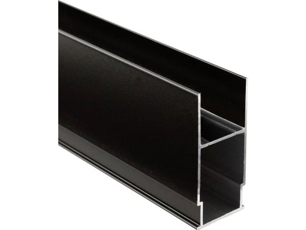 Deko Light 970804 kombinasjonsbetongprofil i aluminium (L x B x H) 1000 x 31 x 63 mm 1 stk