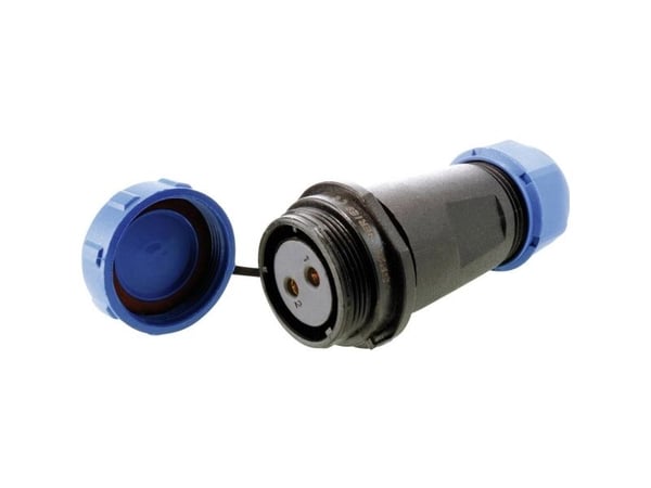 Deko Light 940059 rund stikkontakt-/kobling, lige samlet poltall: 2, 1 stk