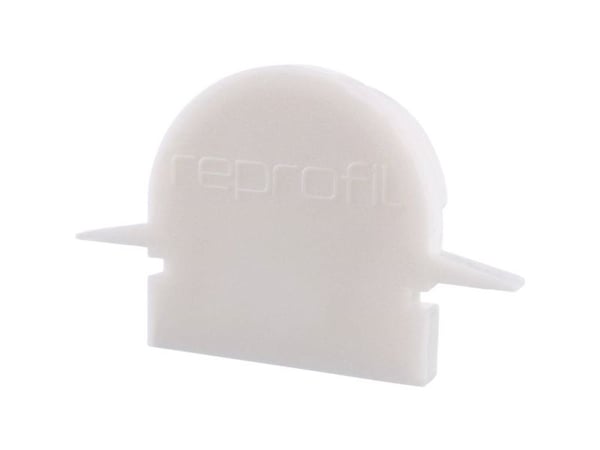 Deko Light 979540 Endekappe R-ET-01-10 sett 2 stk hvit profilmontkappe i plast (L x B x H) 25 x 6 x 15,5 mm 1 stk