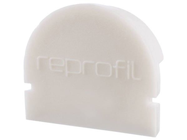 Deko Light 979510 endekappe R-AU-01-12 sett 2 stk, hvit profil-endekappe plast (L x B x H) 18 x 6 x 14,5 mm 1 stk