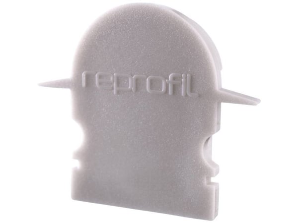 Deko Light 979571 endehette R-ET-02-12 sett 2 stk, grå profilmating endehette plast (L x B x H) 27 x 6 x 23,5 mm 1 stk