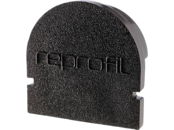 Deko Light 979502 endekappe R-AU-01-10 sett 2 stk sort profilekendekappe i plast (L x B x H) 16 x 6 x 15,5 mm 1 stk