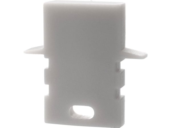 Deko Light 979191 endekappe H-ET-02-05 sett 2 stk grå profilet endehette plast 1 stk