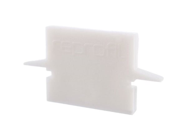 Deko Light 979120 endekappe H-ET-01-08 sett 2 stk, hvit plast (L x B x H) 23 x 6 x 12 mm 1 stk