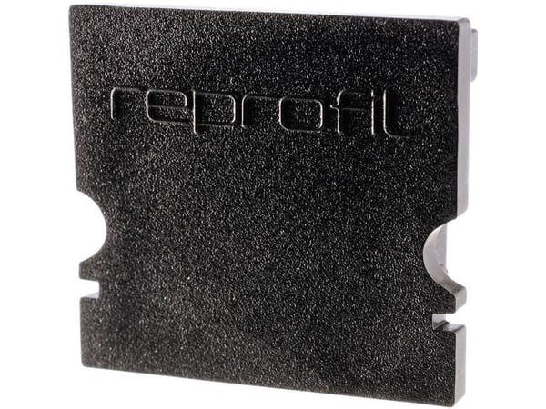 Deko Light 979112 endekappe H-AU-02-15 sett 2 stk, svart profil-endekappe i plast (L x B x H) 21 x 6 x 20 mm 1 stk