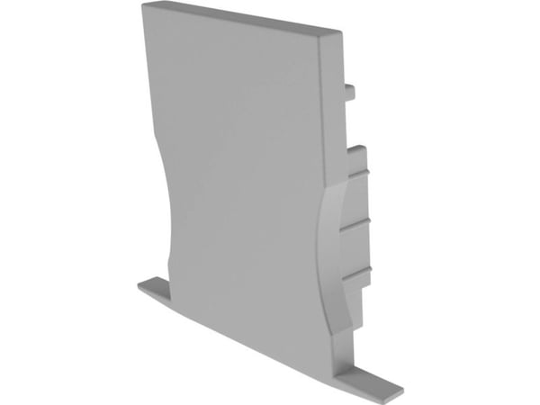 Deko Light 978301 endekappe P-ET-04-12 sett 2 stk, sølv profil-endekappe i plast (L x B x H) 27 x 18 x 23,6 mm - 1 stk