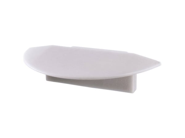 Deko Light 978101 endestykke P-ET-01-12 sett (2 stk) grå - profil endestykke i plast (L x B x H) 27 x 16 x 7 mm 1 stk