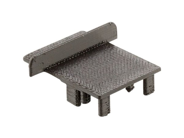 Deko Light 988156 endekappe i PVC, 25 x 25 x 2 mm