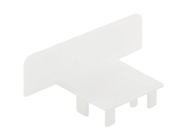 Deko Light 988147 Combo Klick U-profil endeavslutning PVC (L x B x H) 50 x 25 x 2 mm 2 stk