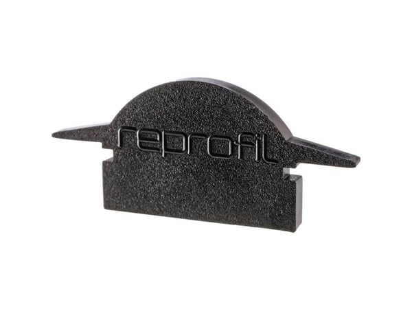 Deko Light 980042 endehette L-ET-01-10 sett 2 stk, svart profil-endehette plast (L x B x H) 25 x 6 x 11 mm 1 stk