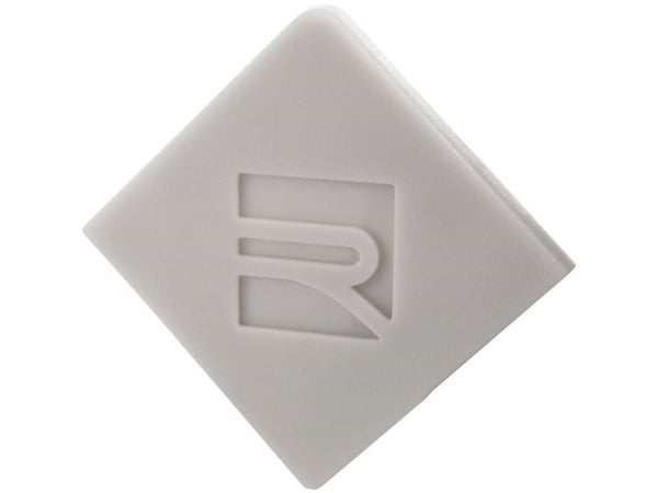 Deko Light 980501 endehette E-EV-01-08 sett 2 stk grå profil-endehette i plast 1 stk