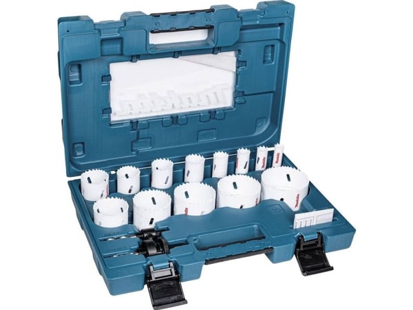 Makita - Hullsagsett - for tre, plast, aluminium, stål - 16 deler