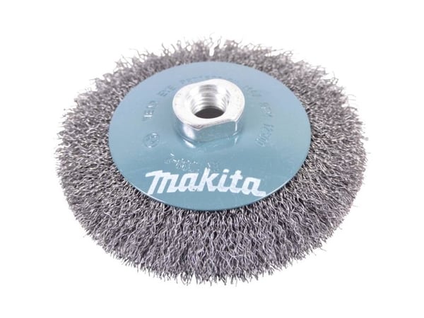 Makita - rund børste - for maling, rust, sveisekanter - 115 mm - M14