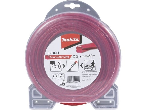Makita E-01834, Raivaussahan siima, Punainen, 30 m, 1 kpl