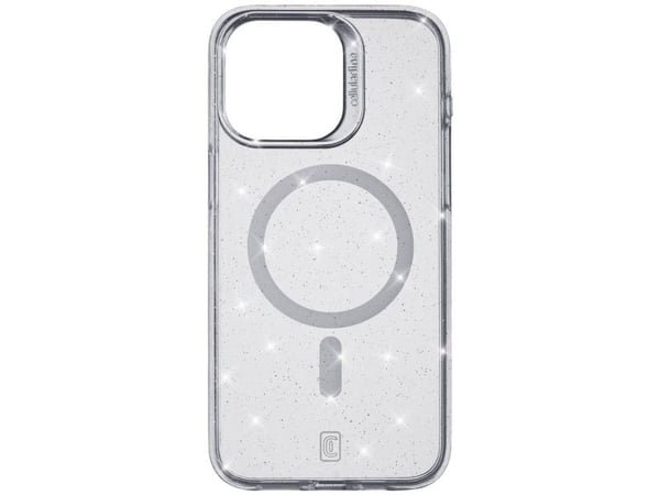 Cellularline Sparkle Mag, Suojus, Apple, iPhone 15 Pro Max, 17 cm (6.7"), Läpinäkyvä