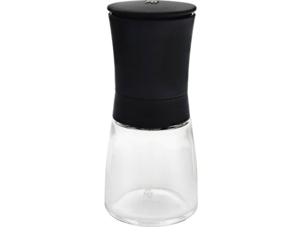 WMF TREND, Pepperkvern, Svart, Gjennomsiktig, Glass, Plast, 60 mm, 60 mm, 140 mm