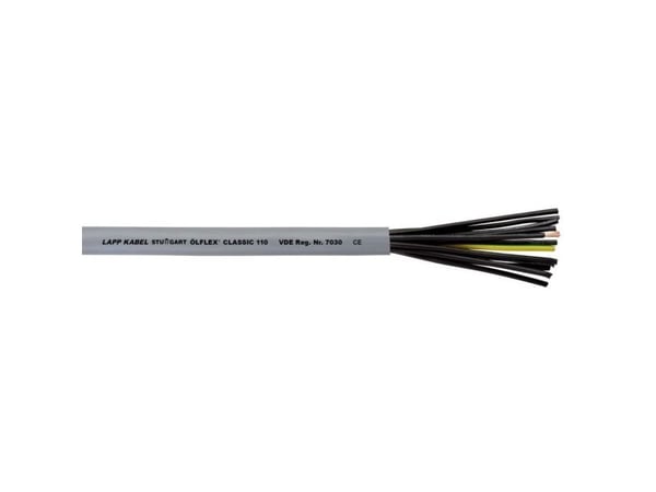 Lapp OLFLEX CLASSIC 110, 50 m, Grå, PVC, 72 kg/km, 128 kg/km, 4000 V