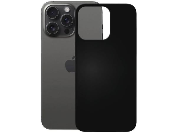 PEDEA 50160982, Etui, Apple, iPhone 15 Pro Max, 17 cm (6.7"), Svart