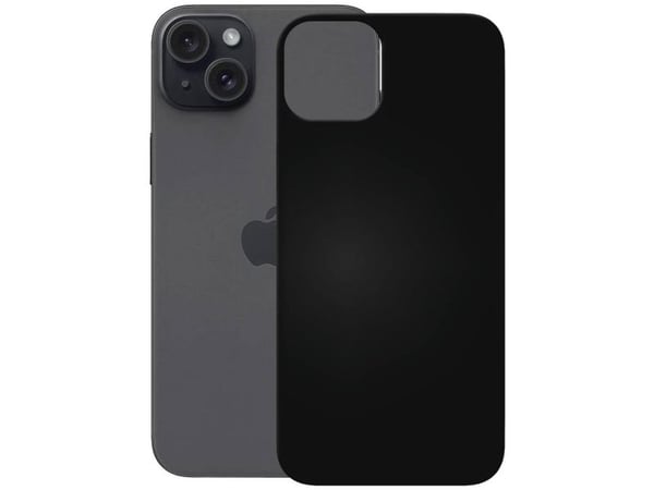 PEDEA Soft TPU-deksel for iPhone 15, svart (50160967)