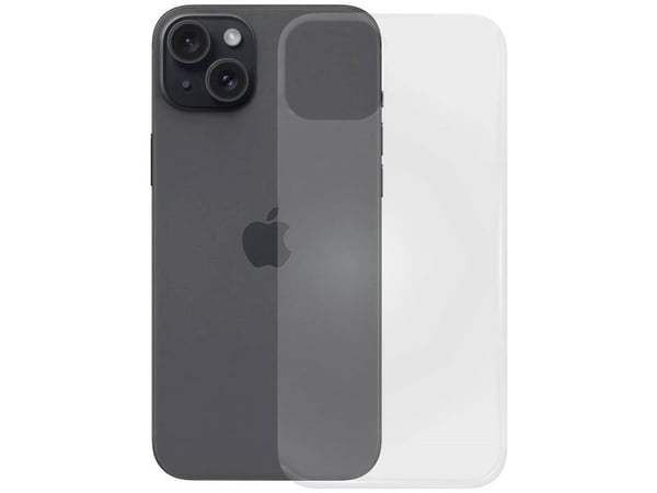 PEDEA 50160966, Suojus, Apple, iPhone 15, 15,5 cm (6.1"), Läpinäkyvä
