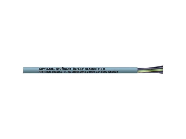 Lapp ÖLFLEX 10019947, 100 m, Sort, PVC, 1,01 cm, 120 kg/km, 222 kg/km